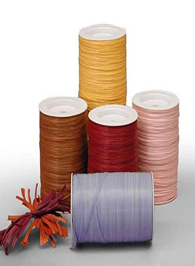 Paper Mart Royal Blue Matte Raffia Ribbon 1/4" X 100 Yards - Image 3