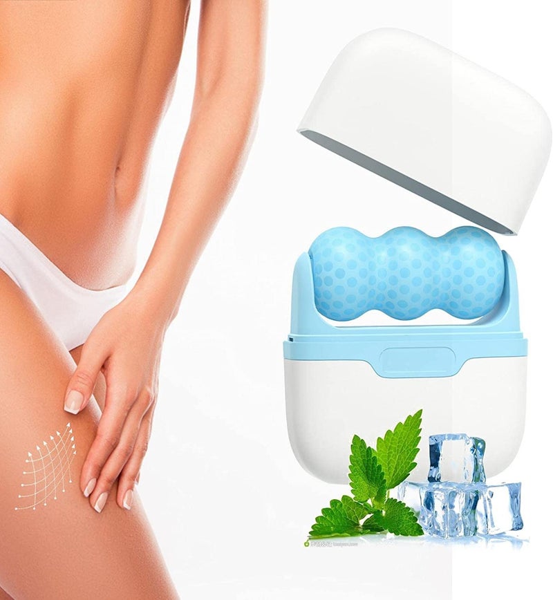 Deoxys Ice Roller for Face Eye Puffiness Relief Ice Face Roller Facial Ice Roller for Face Eyes Body Face Ice Roller for Home Use Women Gift - Image 1