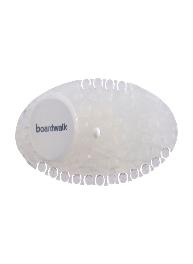 Boardwalk Curve Air Freshener, Mango, Solid, Clear, 10/Box - Image 1
