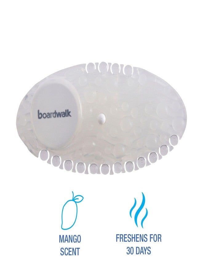 Boardwalk Curve Air Freshener, Mango, Solid, Clear, 10/Box - Image 3