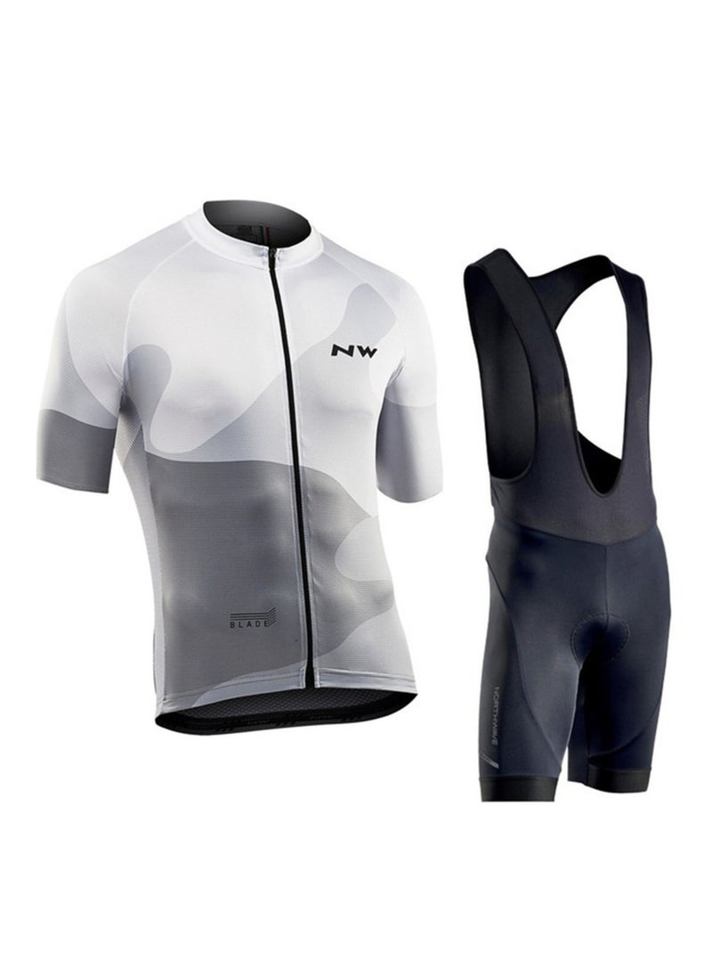KUYING Outdoor Mountain Bike Road Bike Riding Suit Set 