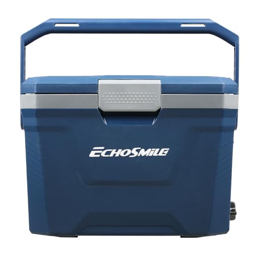 EchoSmile Ultra-Light Portable Cooler 20L/21qt, Outdoor Insulated Ice Chest Box - Image 1
