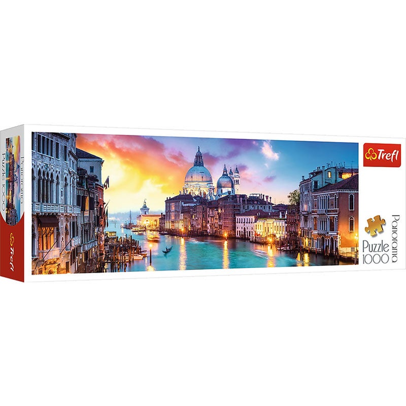 Trefl - Canal Grande Venice Panorama Puzzle 1000 Pieces - 29037 - Image 1