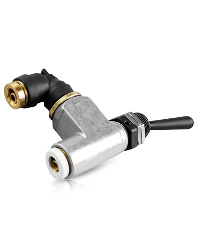 ULZOZN Big Rig Air Toggle Switch Pneumatic Control Valve Fit for Peterbilt Truck Replace BA14500 - Image 1