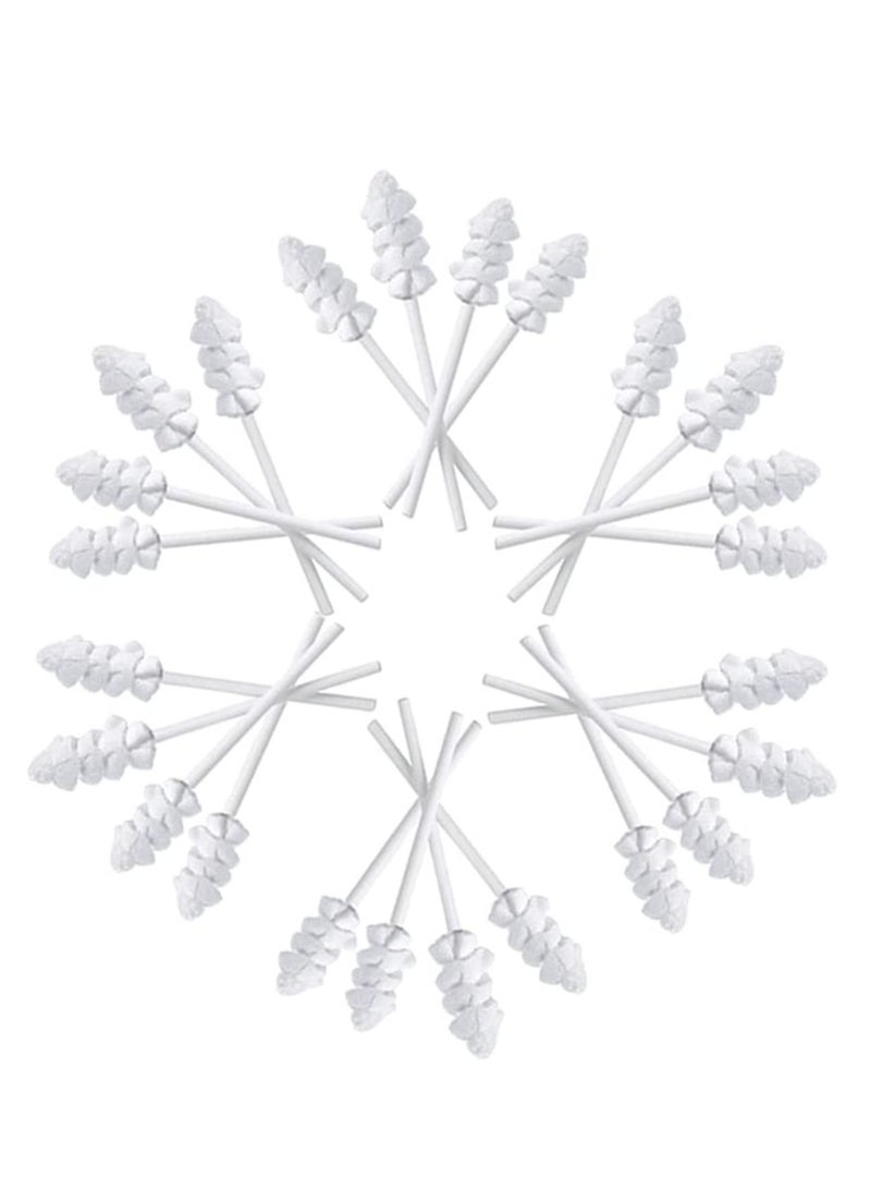 Baby Oral Cleaner Upgrade Spiral Model Designed, Disposable Baby Toothbrush, Infant Tongue Cleaner One-Time Baby Toothbrush for 0-24 Month Newborn Baby Oral Tongue Gauze Gum Cleaner 30Pcs - Image 1