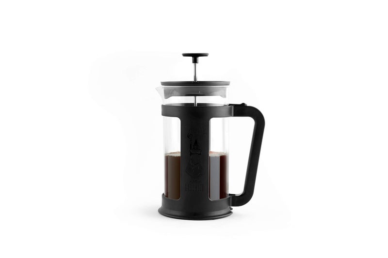 Bialetti Coffee Press Smart French Press for coffee or tea borosilicate glass container dishwasher safe 1 L  34 Oz 8cup Black - Image 1