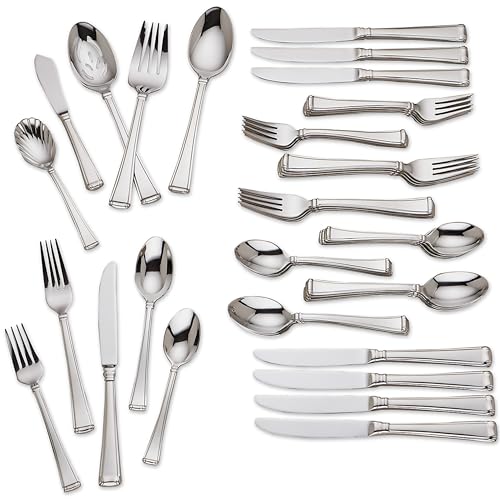 Gorham Column 45Piece Flatware Set 670 LB Stainless