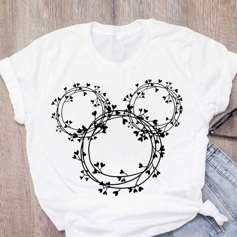 [Same Day] 2021 Summer Cartoon Cartoon Source Printed Loose Short Sleeve T-Shirt Top - Image 1