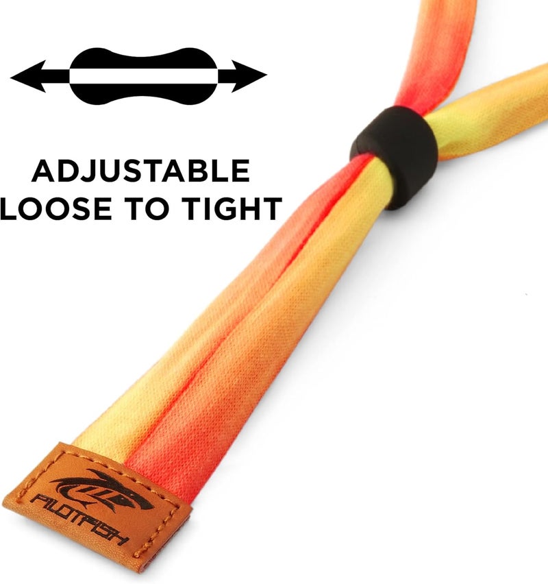 Pilotfish Premium Cotton Eyewear Retainer Sunglass Strap - Multiple Design Options - Soft & Durable Sunglass Holder - Image 3