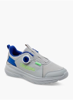 Kappa Boys' Logo Detail Sports Shoes with Rotating Buckle Closure  - Image 2