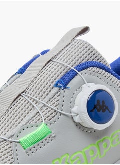Kappa Boys' Logo Detail Sports Shoes with Rotating Buckle Closure  - Image 4