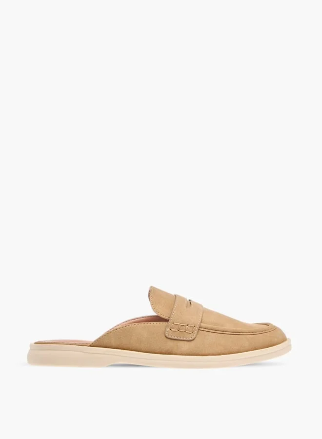 سيليست Womens Solid Slip-On Mules