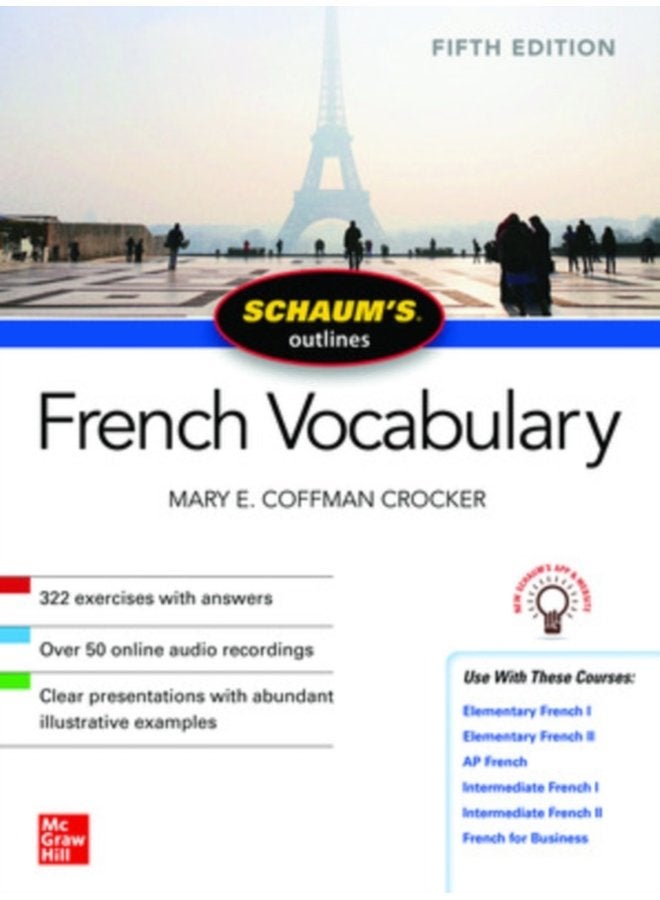 Schaum s Outline of French Vocabulary Fifth Edition - Paperback