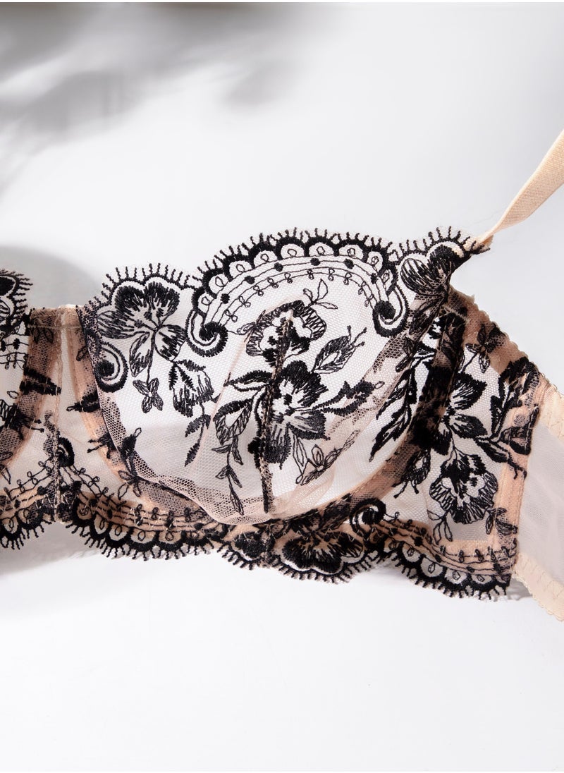 JINA Lingerie - Angelica Lingerie Set with 2 panties - Image 1