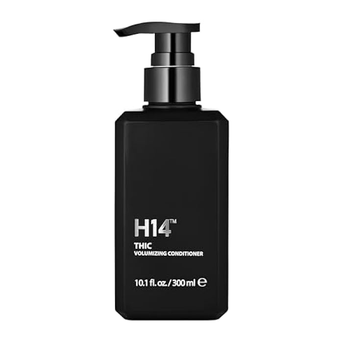 H14 THIC Volumizing Conditioner – Lightweight Conditioner with Rice Bran Protein, Bamboo & Pomegranate for Fullness, Shine & Softness – 10 fl oz / 300 ml - Image 1