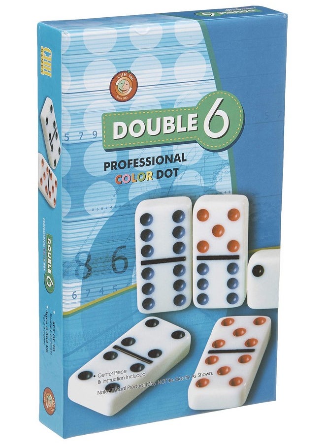 CHH Imports Double 6 Dominoes In Tin  - Image 2