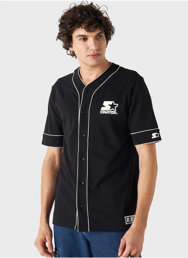 STARTER Regular Fit Logo Print Shirt