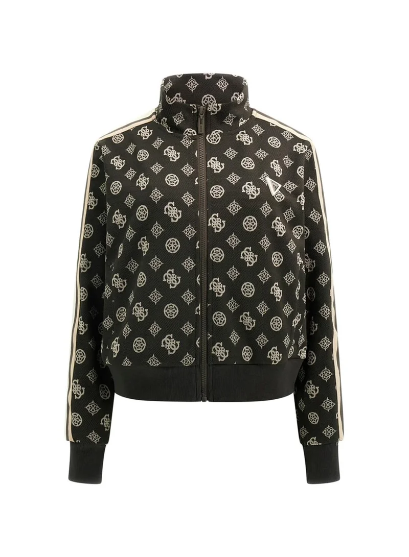 GUESS Peony Taped Zip Through Jacket