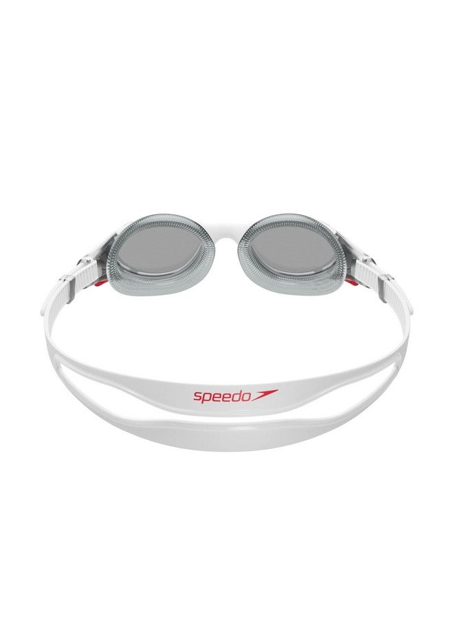 speedo نظارات السباحة Biofuse 2.0 للجنسين (أبيض؛ دخاني) - Image 4
