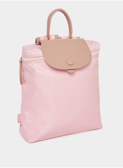 Styli Contrast Flap Backpack  - Image 1