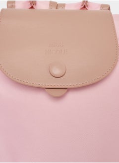 Styli Contrast Flap Backpack  - Image 3