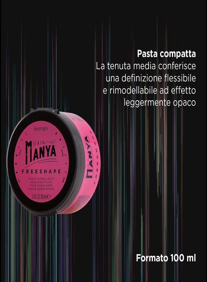 Kemon Hair Manya Freeshape - Styling Paste with Matt Effect Ideal for Short Hair Looks, Hair Care in Salon Quality - 100 ml - Image 2