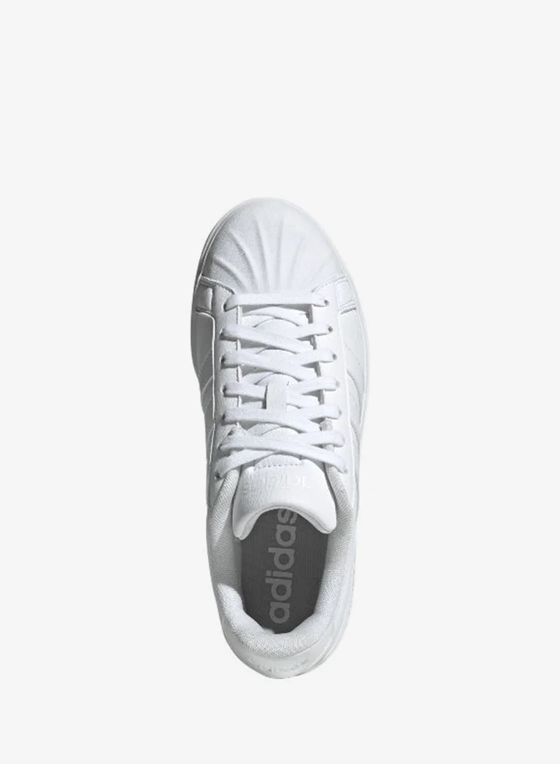 Adidas FTWWHT/FTWWHT/CWHITE Streettalk W White Sportswear Shoes For Women for Women | Best Price UAE