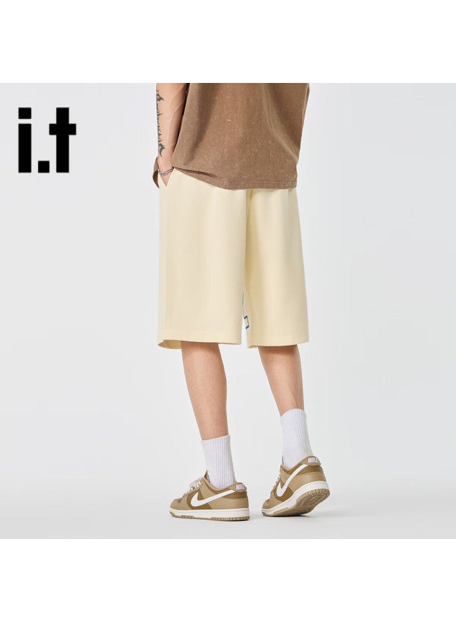 Izzue Men's Summer Casual American Style Skin-friendly Loose Fit Five-point Shorts - Image 3