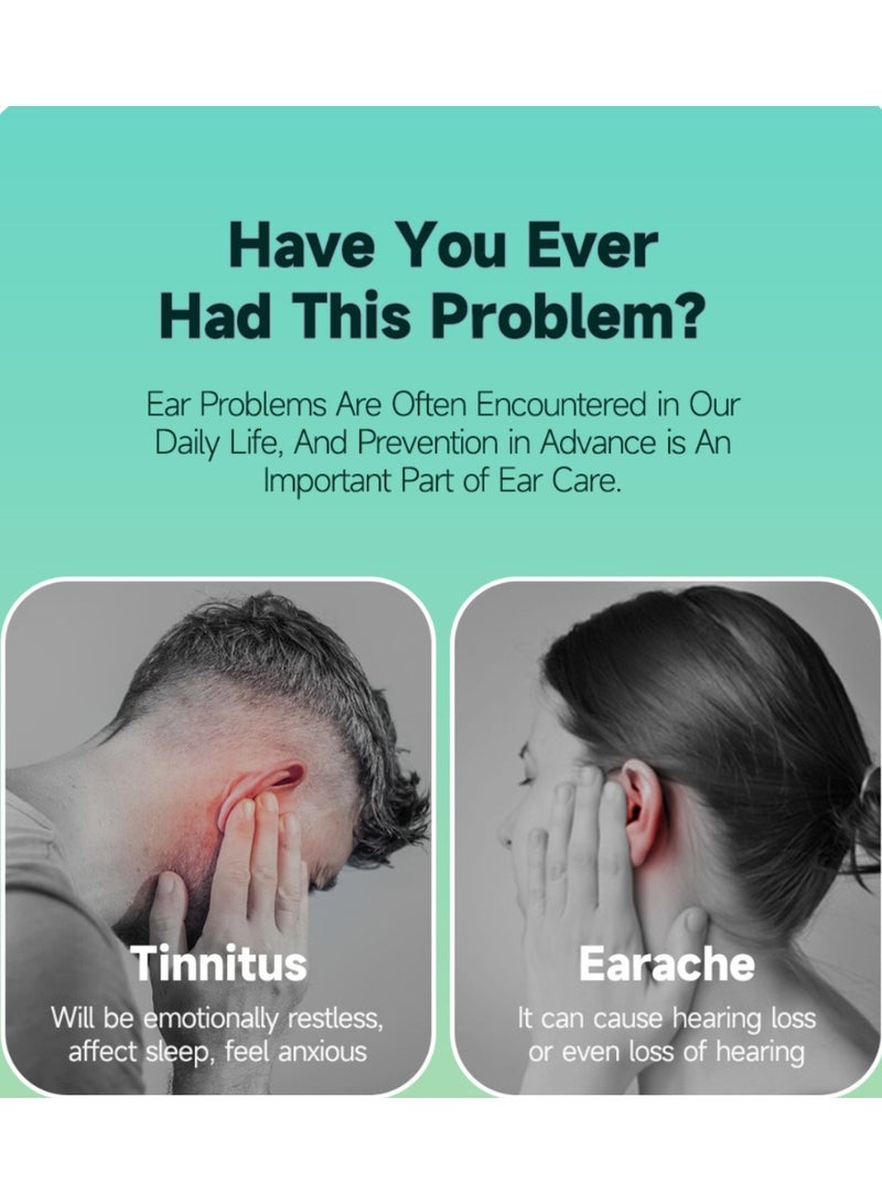 3.9mm ear endoscope camera, WiFi digital otoscope with 6 LED lights, suitable for children and pets, compatible with iOS and Android systems, comes with a carrying case (white). - Image 4