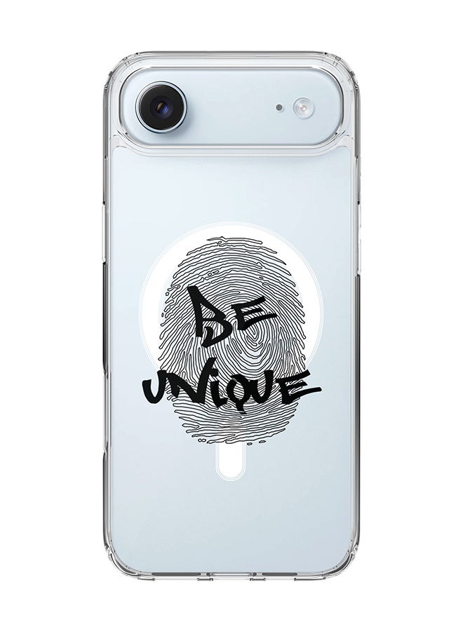 Stylizedd Classic Clear MagSafe Case for iPhone 17 Air , Hybrid Soft Case Flexible Edges Anti Drop TPU PC Gel Thin Transparent Cover [ Designed for iPhone 17 Air ] - Be Unique