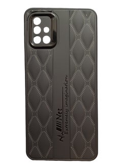 Generic Back Cover Compatible With Phone Samsung Galaxy A71. - Black 115 