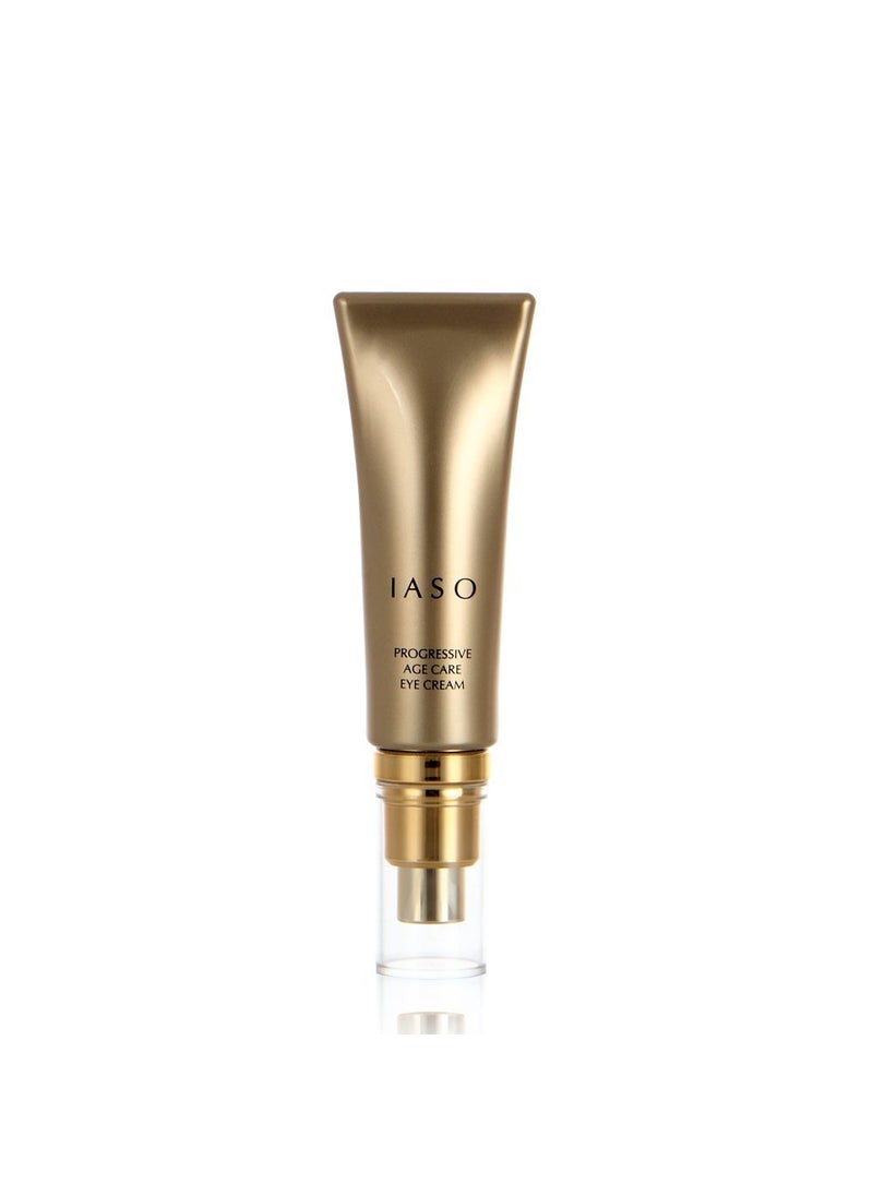 iaso IASO Progressive Age Care Eye Cream | Premium Anti-Aging, Anti-Wrinkle Eye Cream, Reduces Puffiness, Dark Circles, Enriched with Ginseng, Powerful Anti-Aging Ingredients, Korean Skin Care, 1 oz 
