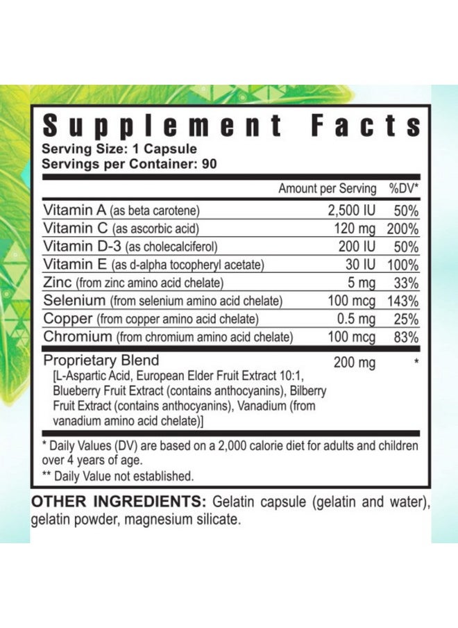 youngevity Ultimate Selenium Trace Element Formula 90 Capsules ; Selenium 100 Mcg + Other Essential Vitamins And Minerals (1 Pack)  - Image 3