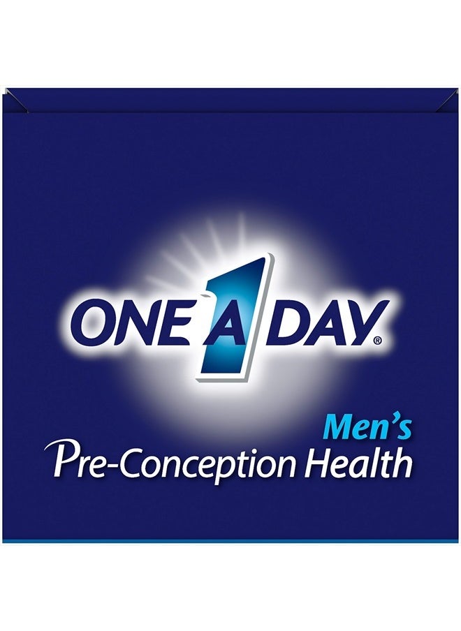 ONE A DAY - One A Day Men's Pre-Conception Health Multivitamin to Support Healthy Sperm, Supplement for Men with Vitamin C, Vitamin E, Selenium, Zinc, and Lycopene, 30 Count - Image 1