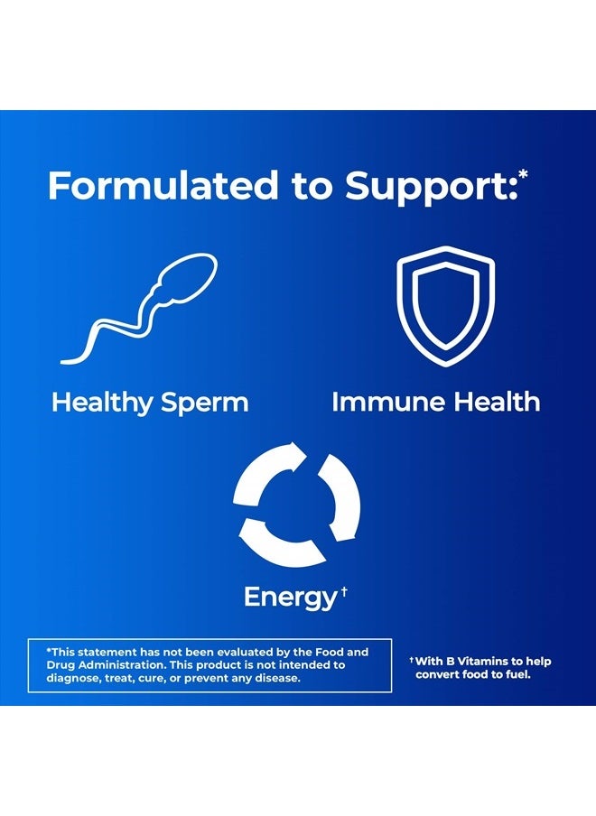 ONE A DAY - One A Day Men's Pre-Conception Health Multivitamin to Support Healthy Sperm, Supplement for Men with Vitamin C, Vitamin E, Selenium, Zinc, and Lycopene, 30 Count - Image 1
