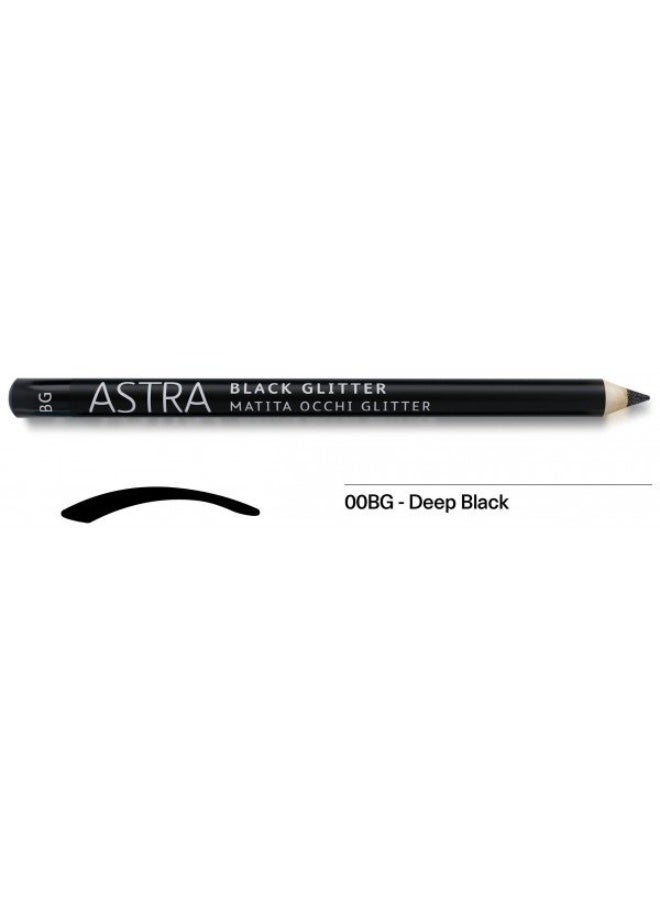 Astra Eye Pencil - Black Glitter n. 00BG - Image 1