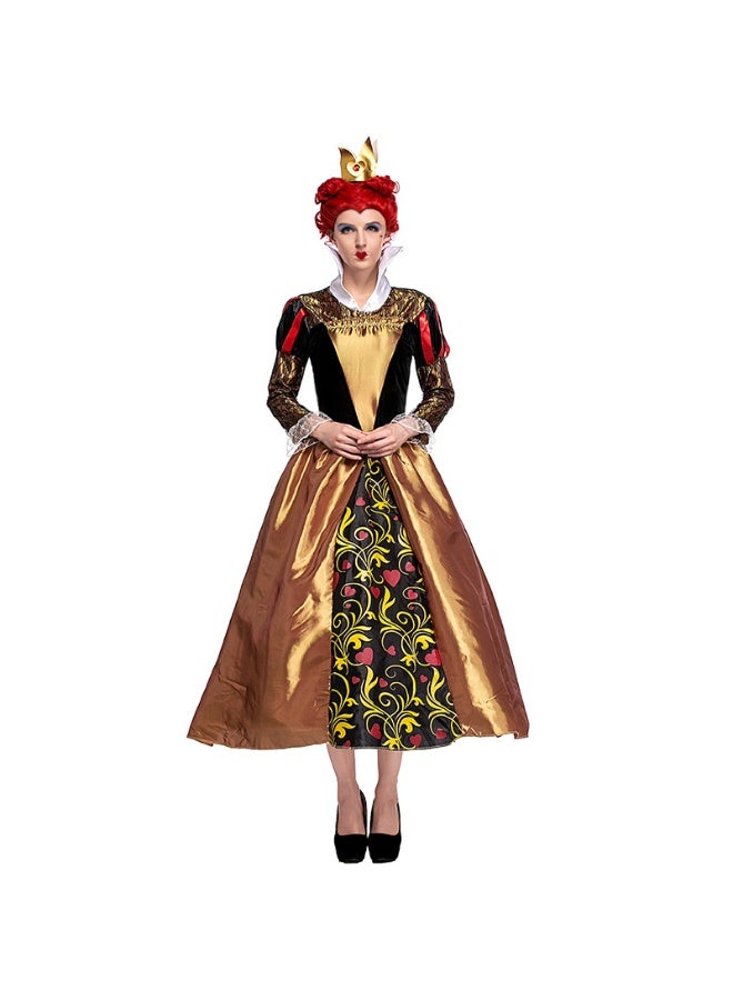 NIBEMINENT Retro court costume Halloween Poison Queen costume - Image 1