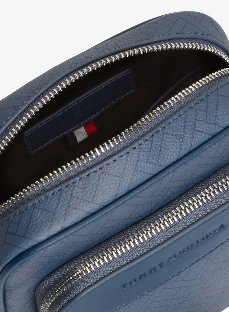 TOMMY HILFIGER Aegean Sea Hilfiger Flag Crossbody Reporter Bag for Men | Best Price UAE