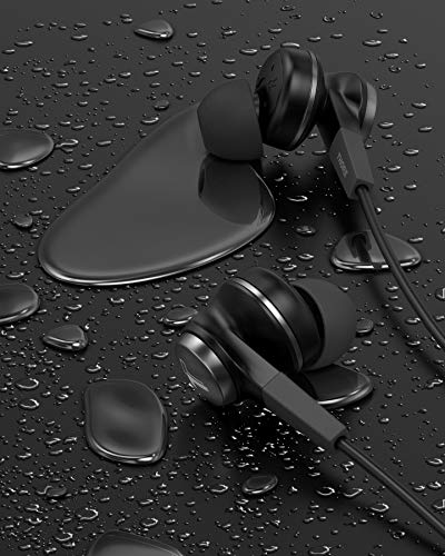 Thore iPhone Earphones (Apple MFi Certified) V120 in Ear Wired Lightning Earbuds (Sweat/Water Resistant) Headphones with Mic/Volume Remote for iPhone 12/13/14 Pro Max - Black - Image 4