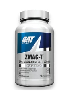 GAT SPORT ZMAG-T, ZInc Magnesium B6 +Boron, 90 Capsules 