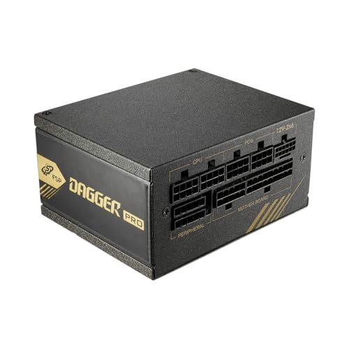 FSP Dagger Pro 850W SFX Power Supply 80 Plus Gold ATX 3.1 PCIe 5.1 Full Modular, 10 Year Warranty (SDA2-850-Gen5) - Image 3