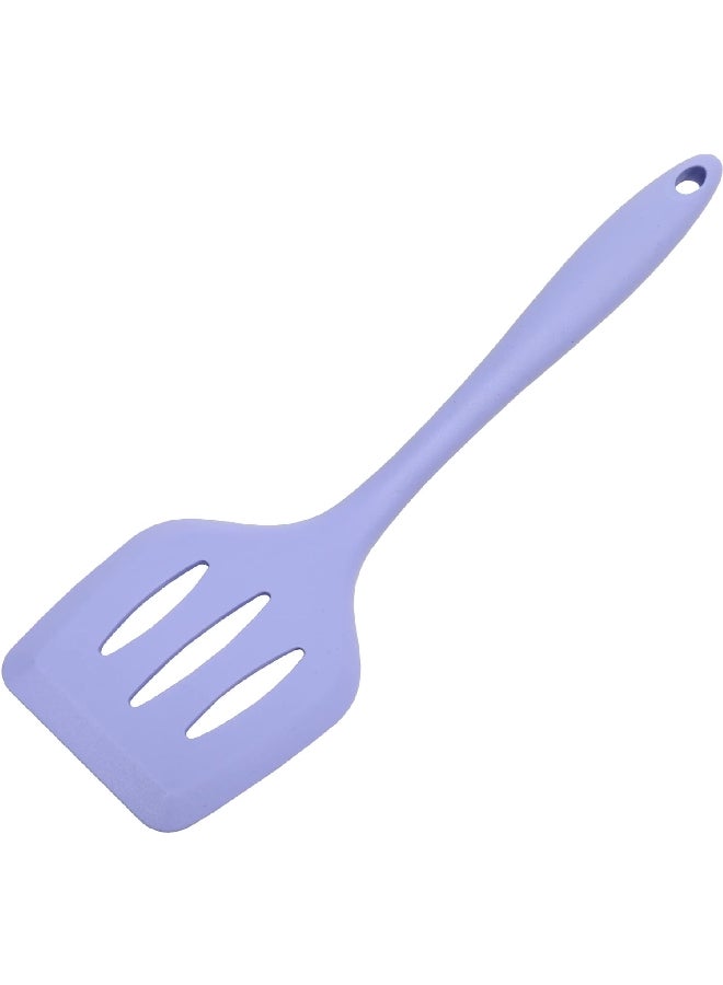 شيف كرافت 13910 شيف كرافت ملعقة تقليب من السيليكون الممتاز مقاومة للبقع أزرق باستيل 11.75 بوصة - Image 1