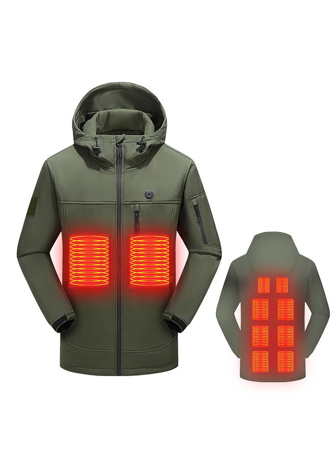 Generic Outdoor USB Heating Jackets Warming Coat Winter Flexible Electric Thermal Clothing Fishing Hiking Warm Clothes - Image 1