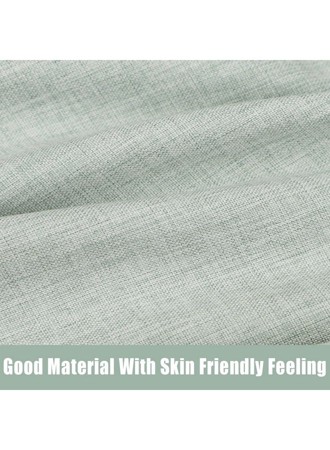 TANOFAR Pregnancy Pillow Cover J Shaped(ONLY Pillowcase), Super Soft Pillowcase Replacement Cover for Maternity Pillow, with Large Sized Zipper, Fits 55/58 Inch Pregnant Pillow, Green - Image 4