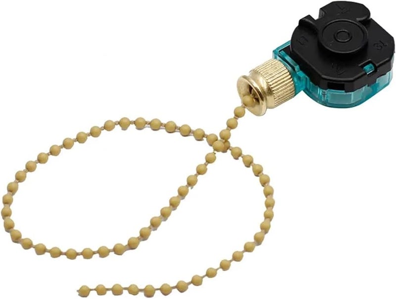 Bronze Ceiling Fan Pull Chain Switch 3 Speed 3A 250VAC 4 Wire Control - Image 3