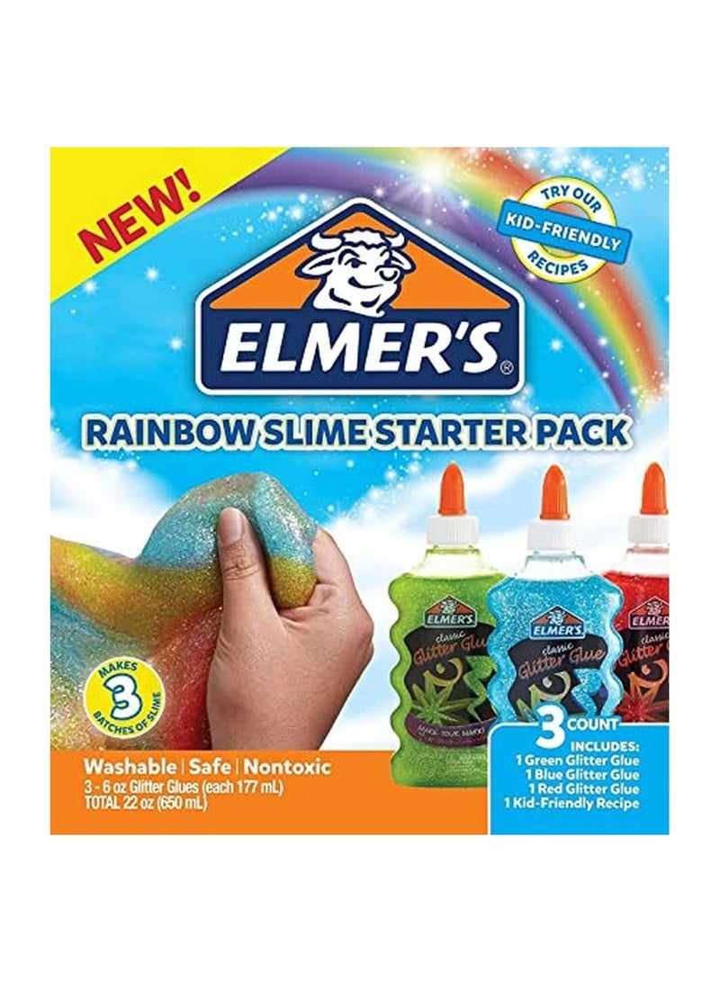 Elmers Rainbow Slime Starter Kit - Image 1