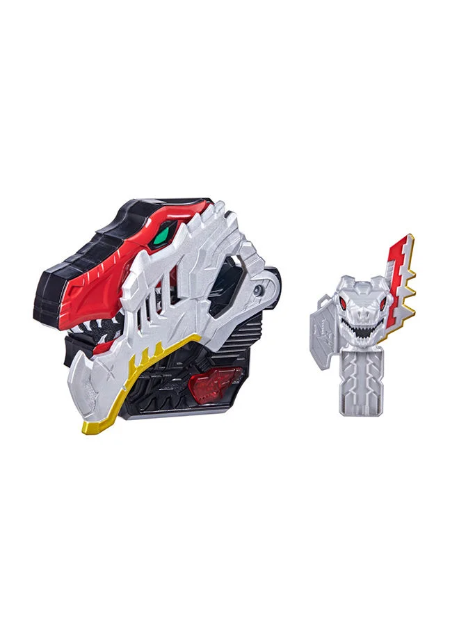 هاسبرو - جيمينج Dino Fury Morpher Electronic Toy With Lights And Sounds Includes Dino Fury Key Inspired by Power Rangers TV Show Ages 5 And Up
