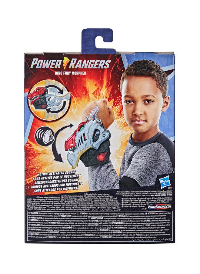 HASBRO - GAMING - Dino Fury Morpher Electronic Toy With Lights And Sounds Includes Dino Fury Key Inspired by Power Rangers TV Show Ages 5 And Up - Image 1