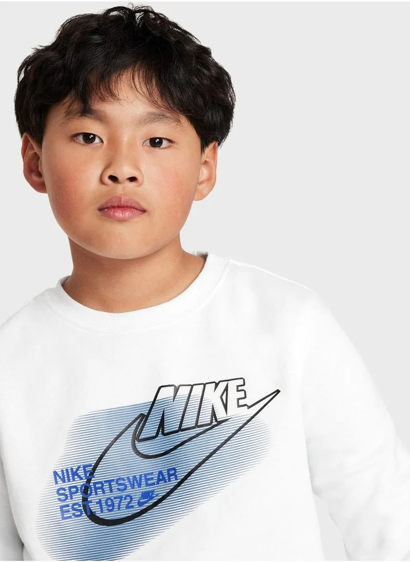 Nike Youth Nsw Si Basketball Sweatshirt