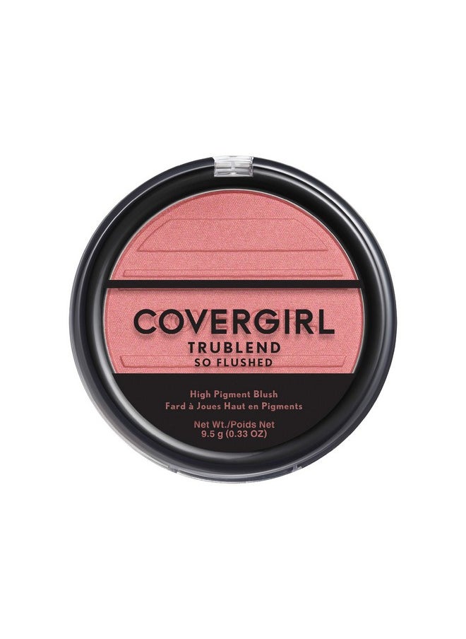 CoverGirl COVERGIRL Trublend So Flushed High Pigment Blush, Love Me, 0.33 Oz  - Image 1
